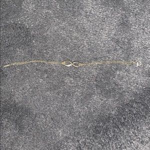 Silver Tiffany and Co. Infinity Bracelet